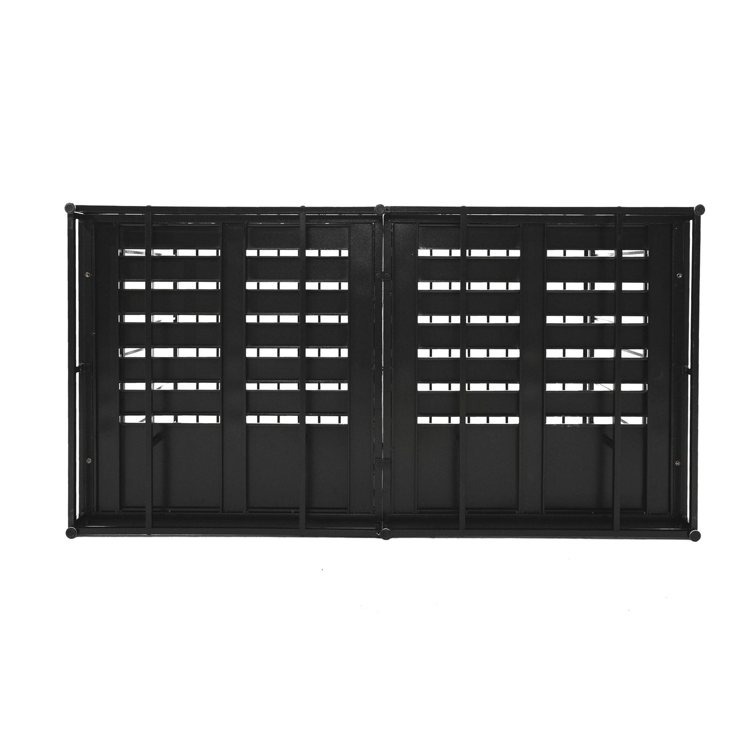 Extra Large Heavy Duty Dog Crate black metal cage with removable pans HouseOfZazla on Tampa Home & Garden Store