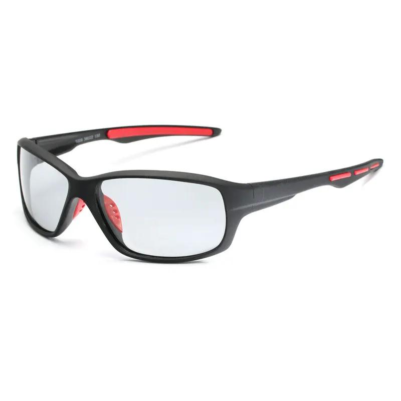 Night vision polarized glasses black frame with red temples gray lenses FLIPSTYLEZLLC on Tampa Home & Garden Store