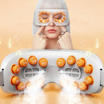 New Arrival Dry Eye Massage And Heating Steam Eye Massage Equipment Vibration Electric Eye Steam Massager - Tampa Home & Garden Store