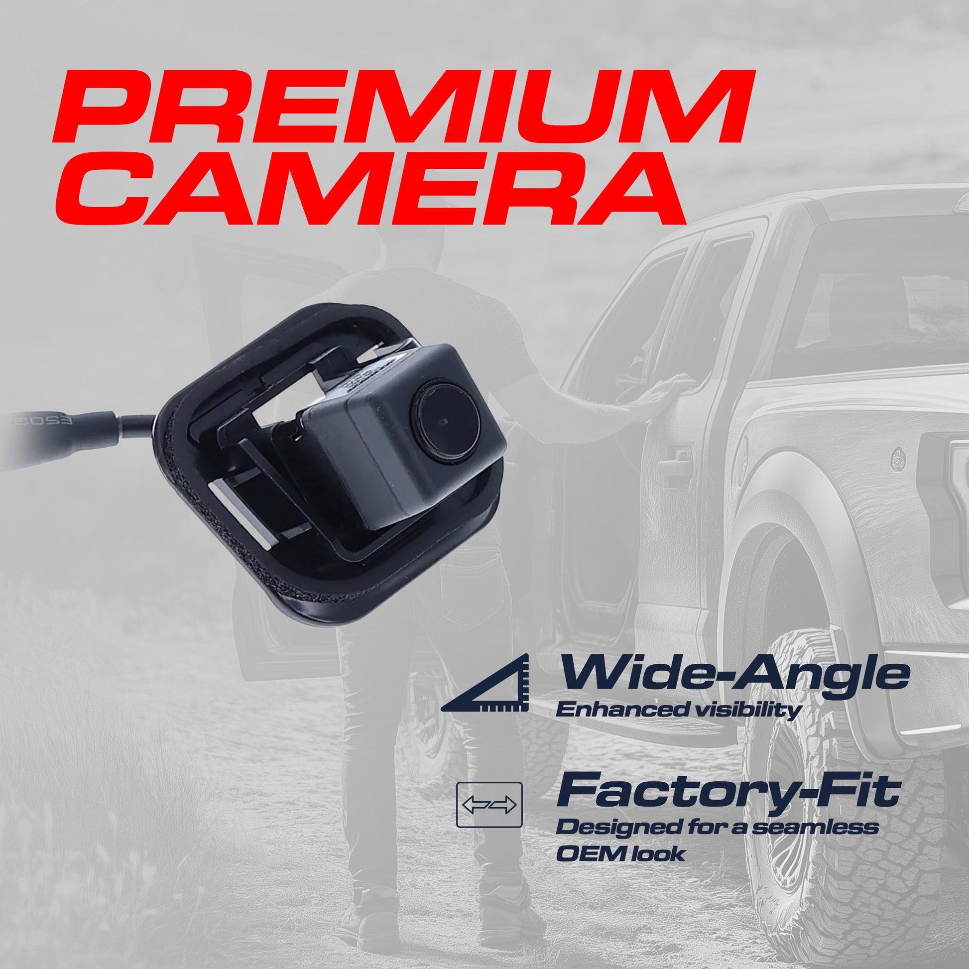 Master Tailgaters Infiniti M35/M45 OEM Replacement Backup Camera, black housing, wide-angle on Tampa Home & Garden Store