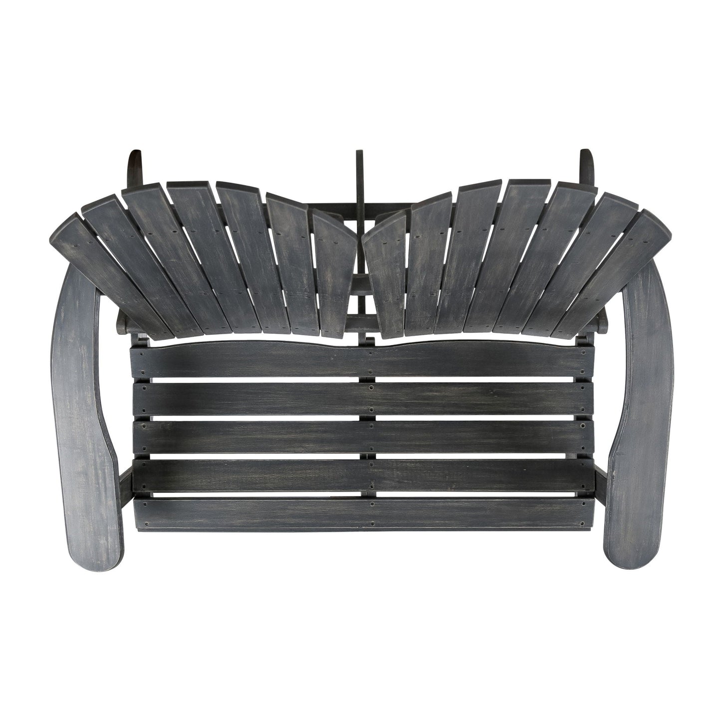 Adirondack Rocking Loveseat For Patio And Garden