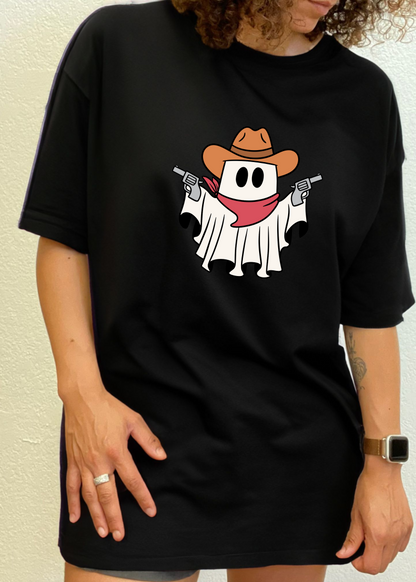 Cowboy Ghost Unisex Bamboo and Cotton Shirt