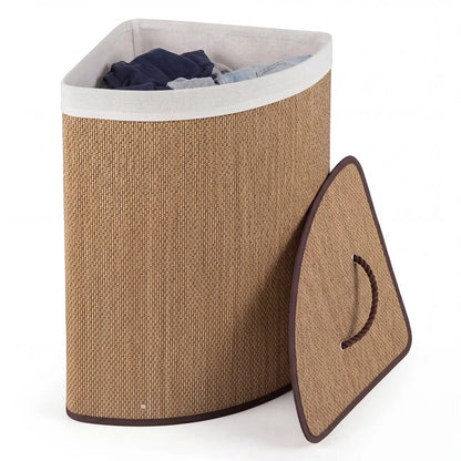 Bamboo Laundry Hamper 15 Gallon with Liner