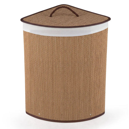 Bamboo Laundry Hamper 15 Gallon with Liner