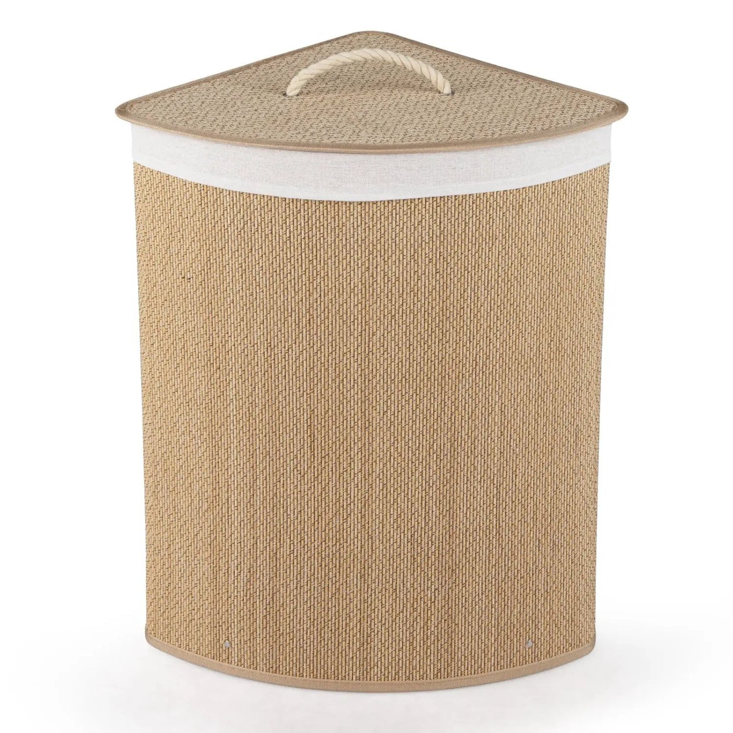 Bamboo Laundry Hamper 15 Gallon with Liner