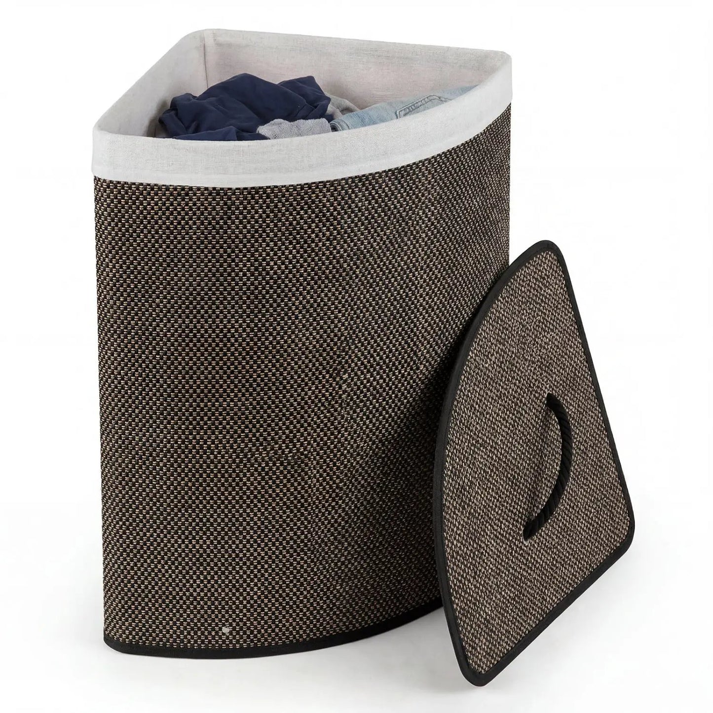 Bamboo Laundry Hamper 15 Gallon with Liner