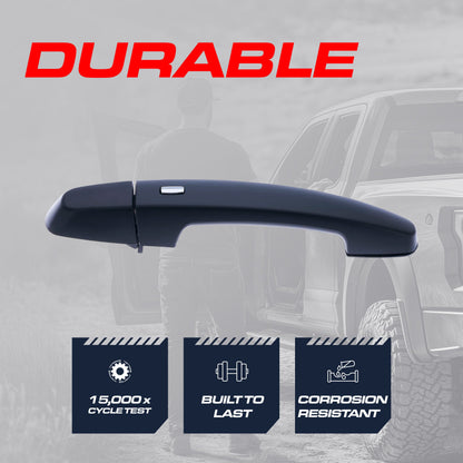 Exterior door handle Black primed replacement for 2014 Impala passenger side without keyhole on Tampa Home & Garden Store