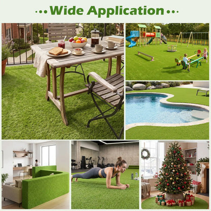 Artificial Turf Rug 15 x 7 Feet With Low Pile