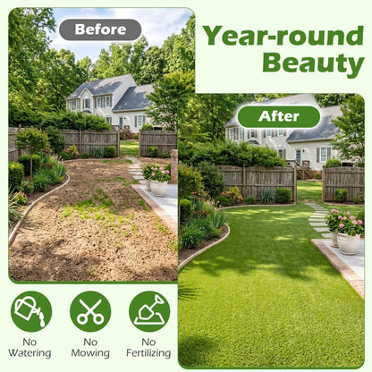Artificial Turf Rug 15 x 7 Feet With Low Pile