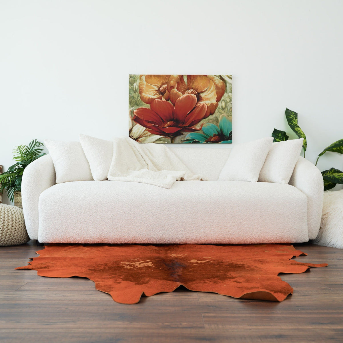 Linden Ivory Boucle Sofa For a Modern Home