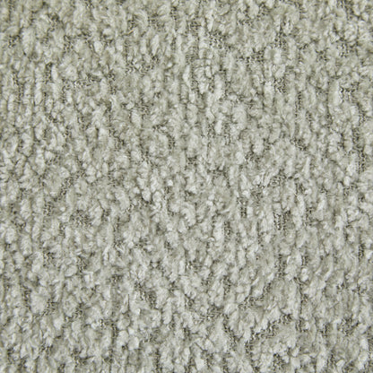 88in Cloud and Curved 3 Seater Light Boucle Sofa