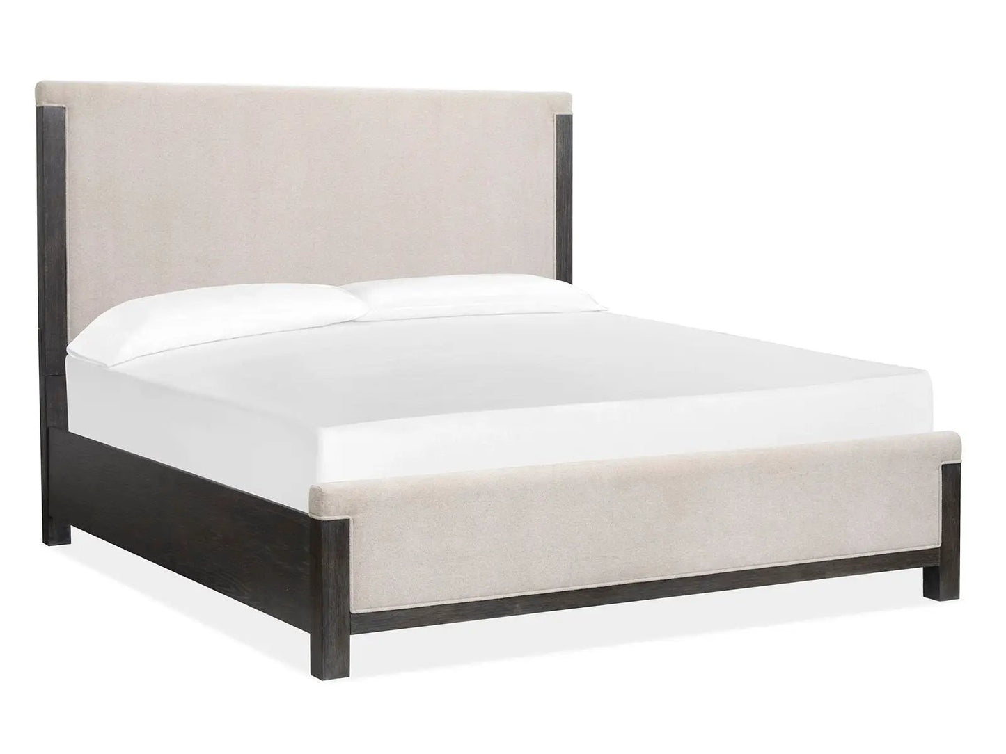 Plum Creek Upholstered Panel Bed With Fabric