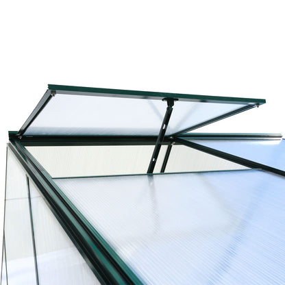 Heavy Duty Polycarbonate Greenhouse Kit and Door