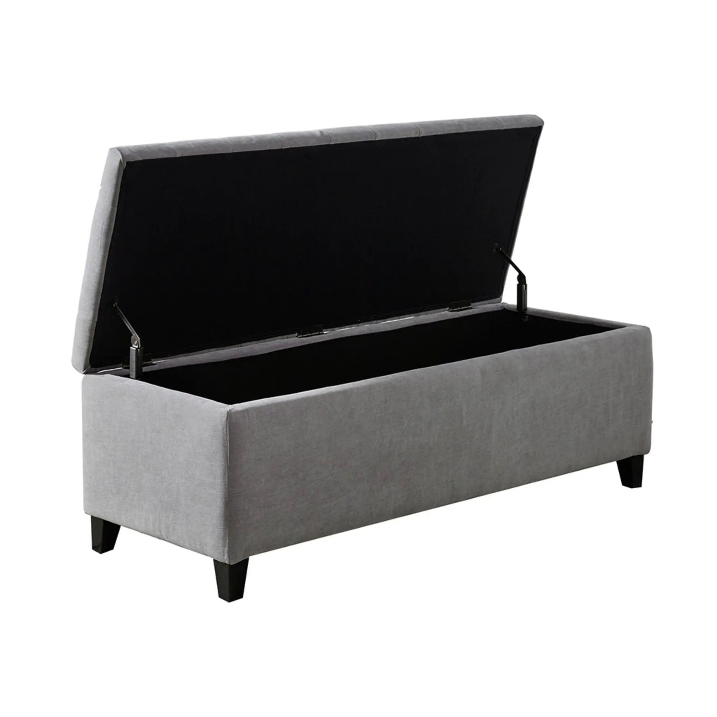 Tufted Top Storage Bench With Soft Close Lid
