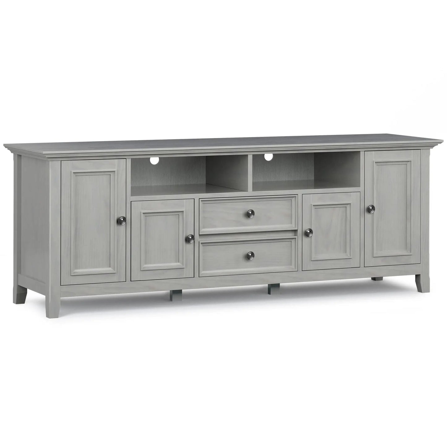 Amherst Wide TV Media Stand with Solid Wood