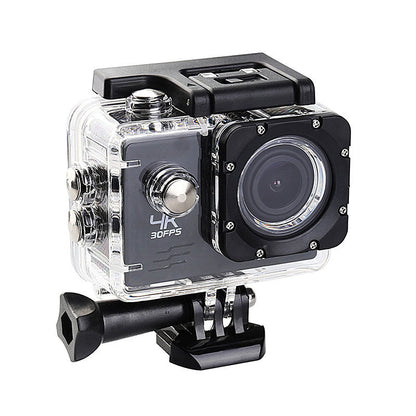 4K action camera by Sell My Stuff in clear waterproof housing with helmet mount on Tampa Home & Garden Store