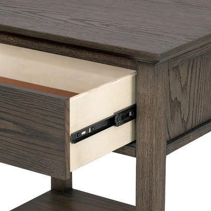 Victoria Bedside Table With Drawer and Shelf