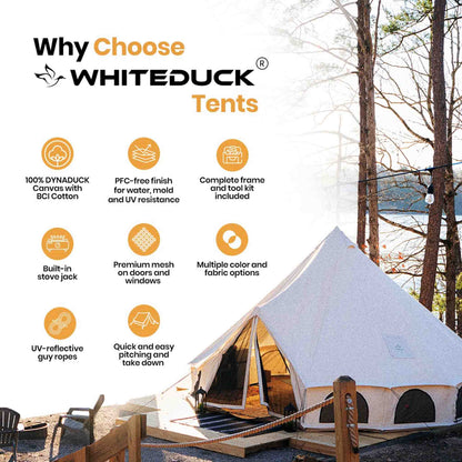 16.5' Avalon Bell Tent - Tampa Home & Garden Store