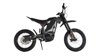 R1-17 E-Dirt Bike by EUNORAU E-BIKE US with carbon fiber frame and knobby tires on Tampa Home & Garden Store