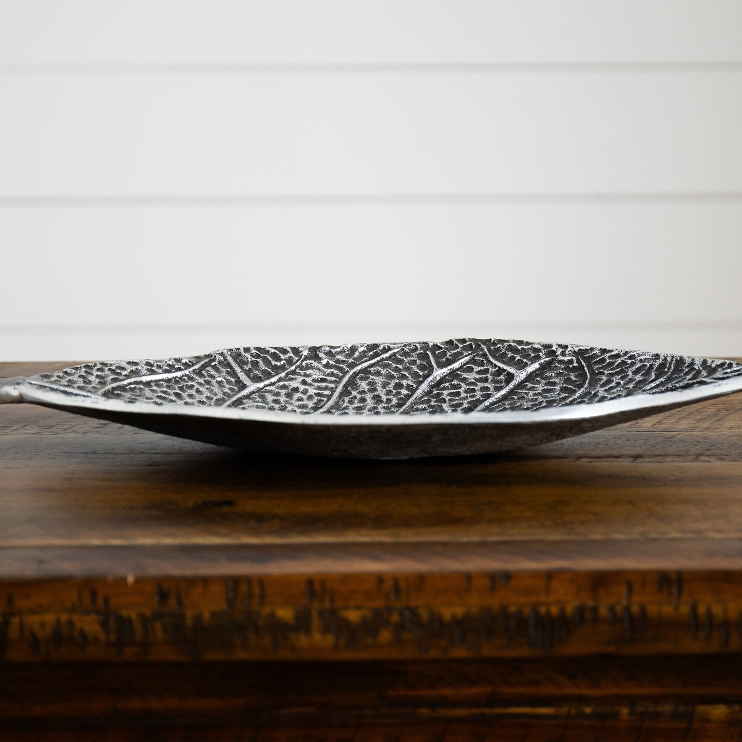 16” Antique Leaf Decorative Accent - Tampa Home & Garden Store
