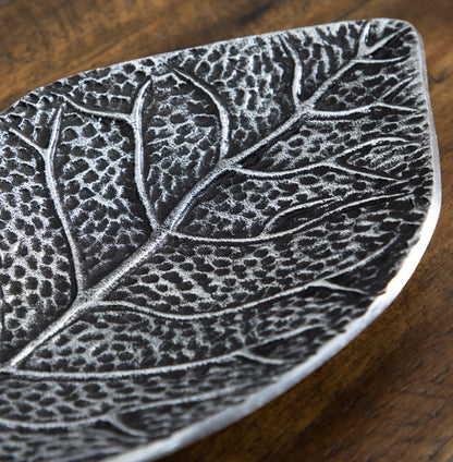 16” Antique Leaf Decorative Accent - Tampa Home & Garden Store