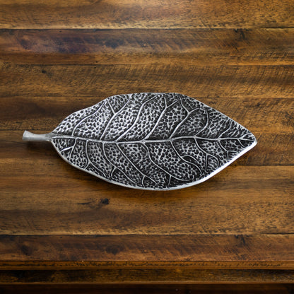 16” Antique Leaf Decorative Accent - Tampa Home & Garden Store