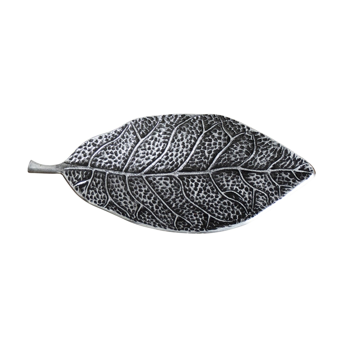 16” Antique Leaf Decorative Accent - Tampa Home & Garden Store