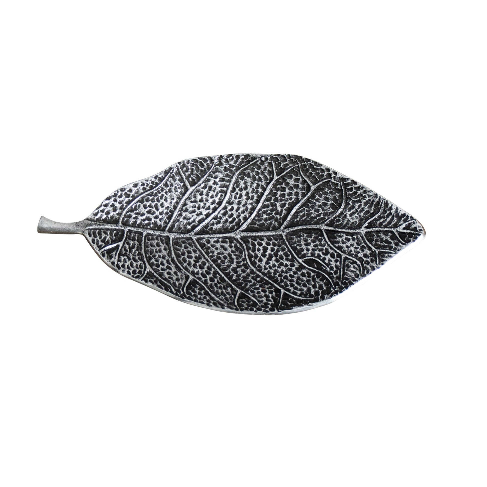16” Antique Leaf Decorative Accent - Tampa Home & Garden Store