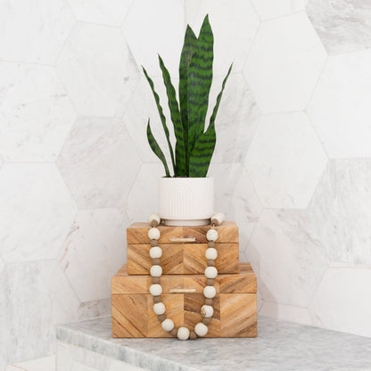 16" Artificial Sansevieria Snake Plant with Decorative Planter - Tampa Home & Garden Store