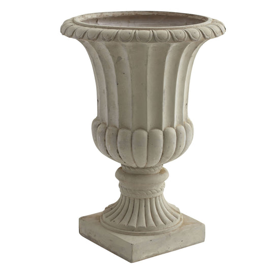 16” Slate Urn Planter Vase (Indoor/Outdoor) - Tampa Home & Garden Store