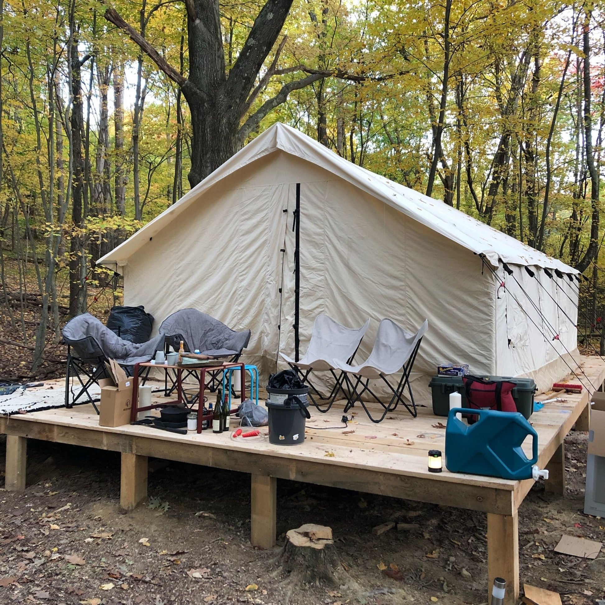 16'x20' Alpha Wall Tent - Tampa Home & Garden Store