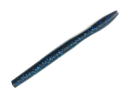 GrandeBass Airtail Stick 5.25 in blue-black glitter soft lure on Tampa Home & Garden Store