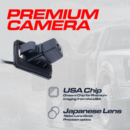Infiniti Q70 OE backup camera by Master Tailgaters, black housing OEM replacement on Tampa Home & Garden Store