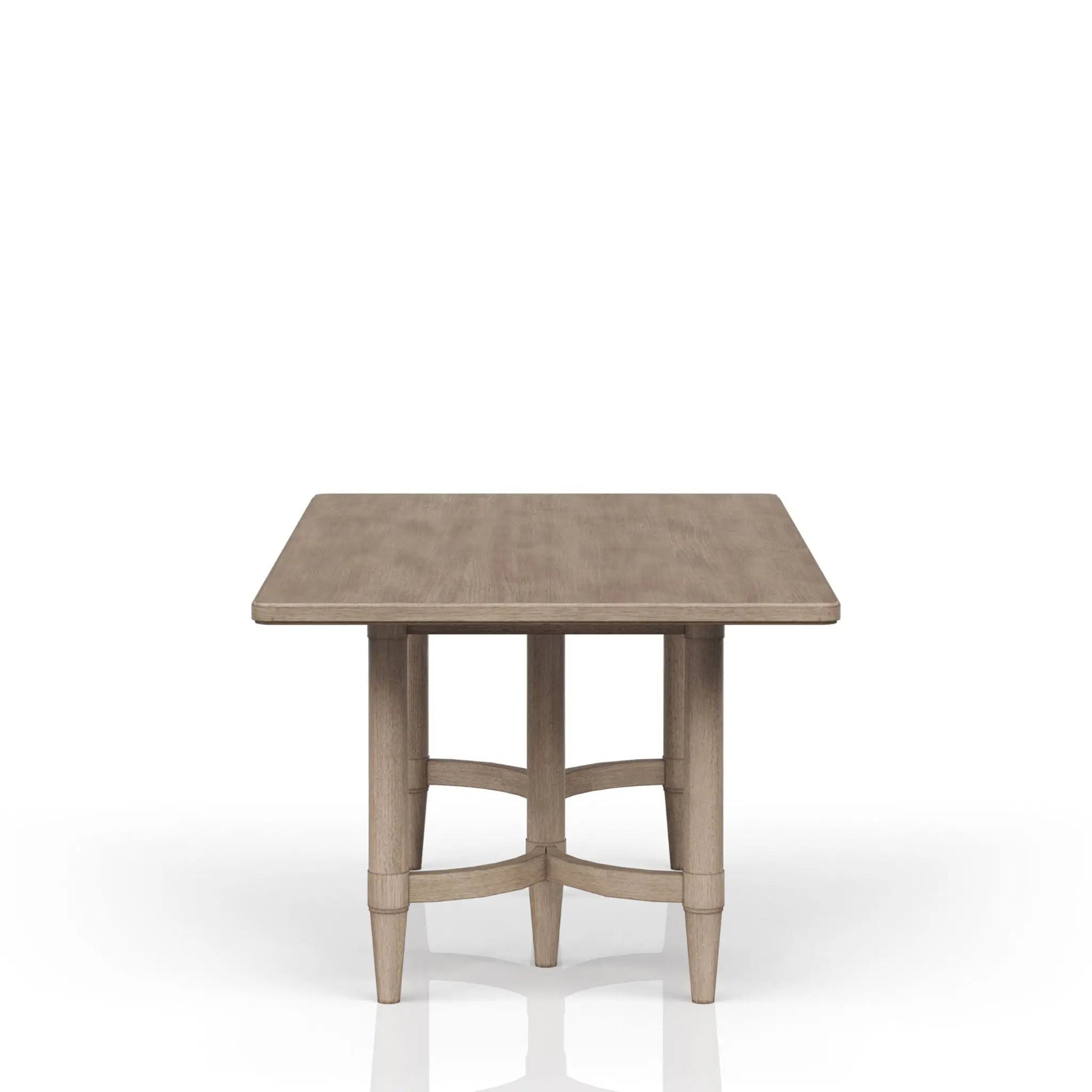 Counter height dining table colored sand wood finish from Unique Piece Furniture on Tampa Home & Garden Store