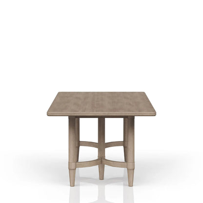 Counter height dining table colored sand wood finish from Unique Piece Furniture on Tampa Home & Garden Store