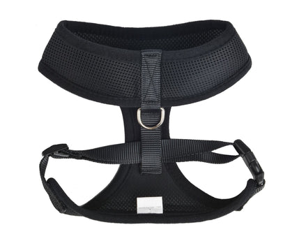 Breathable mesh traction rope chest harness for pets, black, Pet Zen on Tampa Home & Garden Store