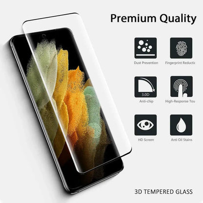 Samsung Galaxy S21 Ultra 5G tempered glass screen protector FLIPSTYLEZLLC 3D curved on Tampa Home & Garden Store