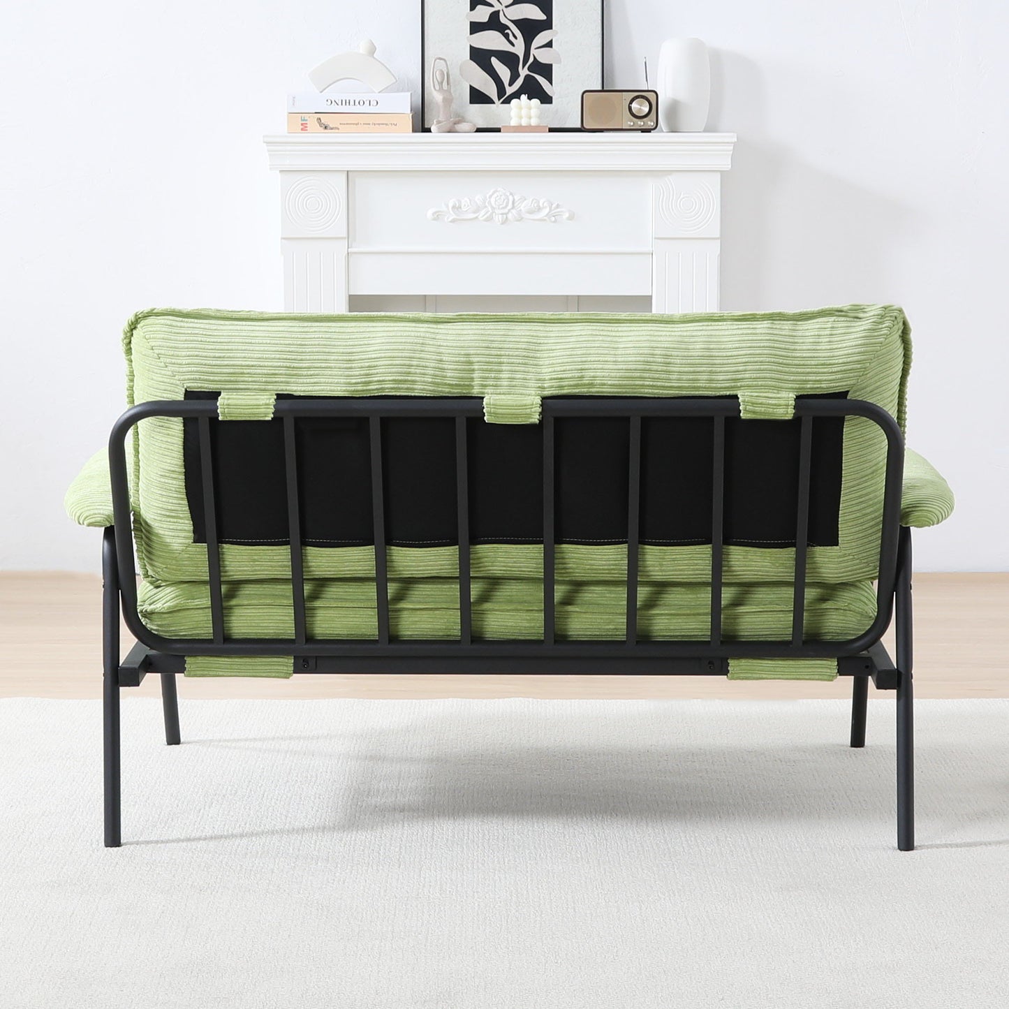 Modern Metal Frame Sofa and Compact Design