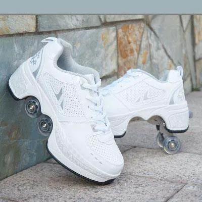 Kids Single and Double Roller Skates With Wheels