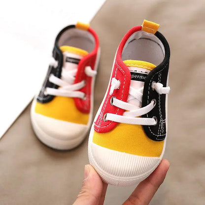 Kids Indoor Canvas Shoes for Kindergarten