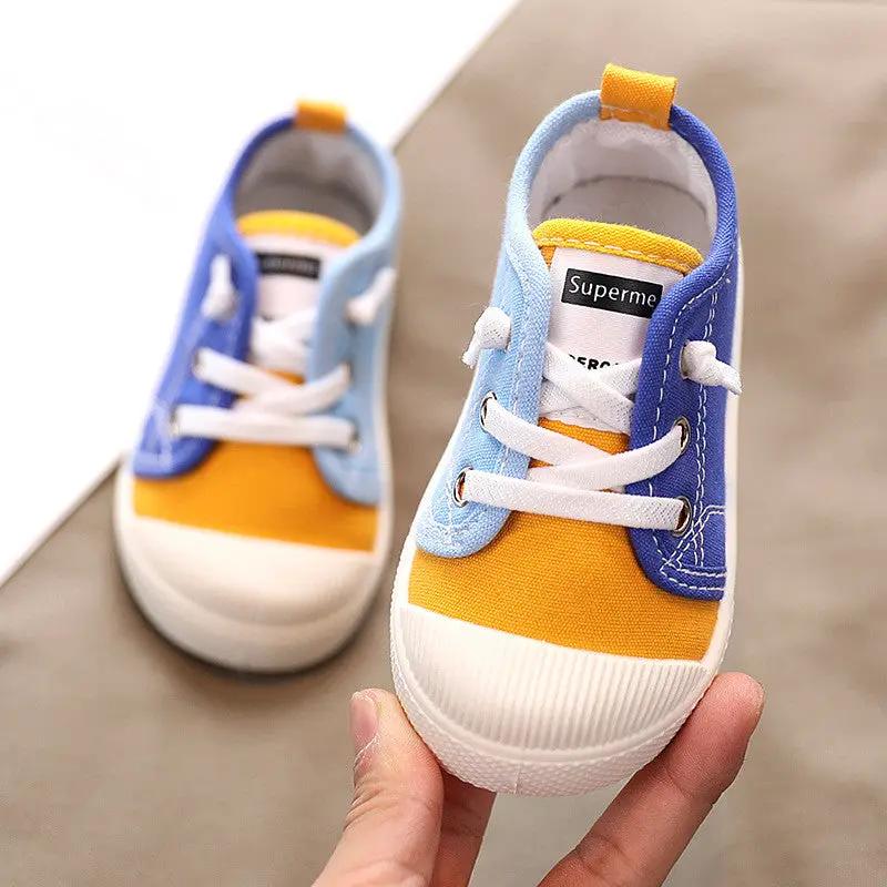 Kids Indoor Canvas Shoes for Kindergarten