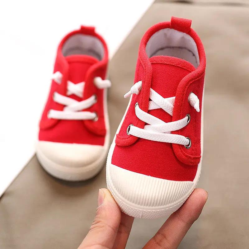 Kids Indoor Canvas Shoes for Kindergarten