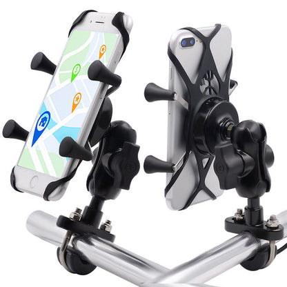 Motorcycle Phone Mount for Bike Aluminum Base