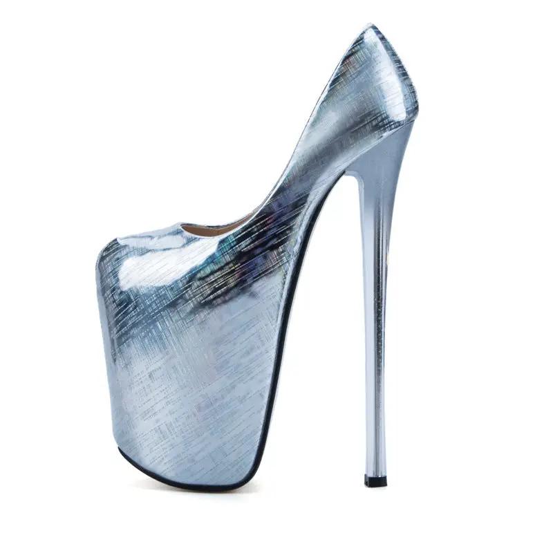 Red High Heel Shoes with Thin Stiletto Fish Mouth