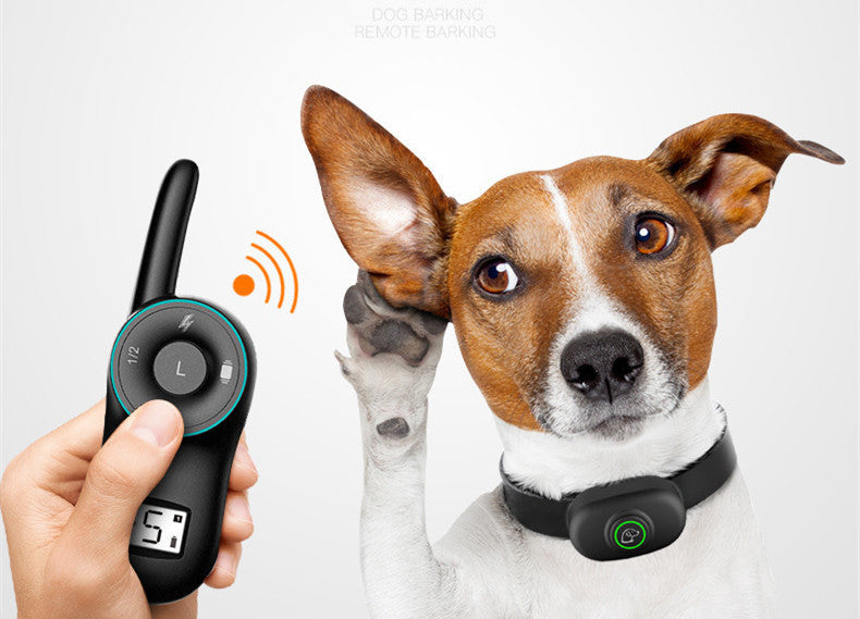 Dog training collar with remote, waterproof rechargeable anti-bark trainer by My Store on Tampa Home & Garden Store
