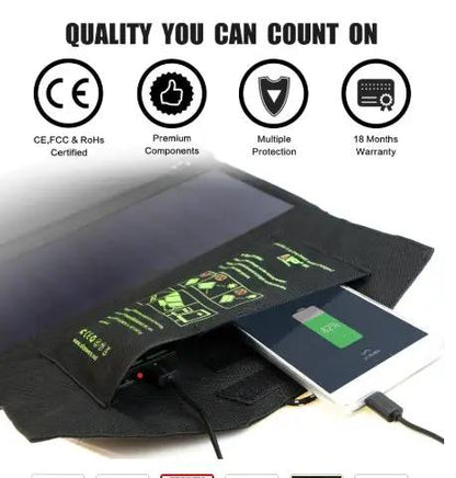 Allpowers 5V 21W Solar Portable Phone Charger