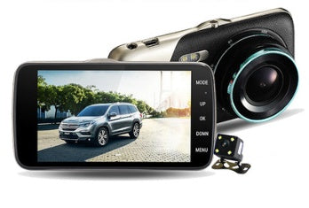 4-Inch L55 dual-lens dash cam with 1080P HD night vision IPS display Sell My Stuff on Tampa Home & Garden Store