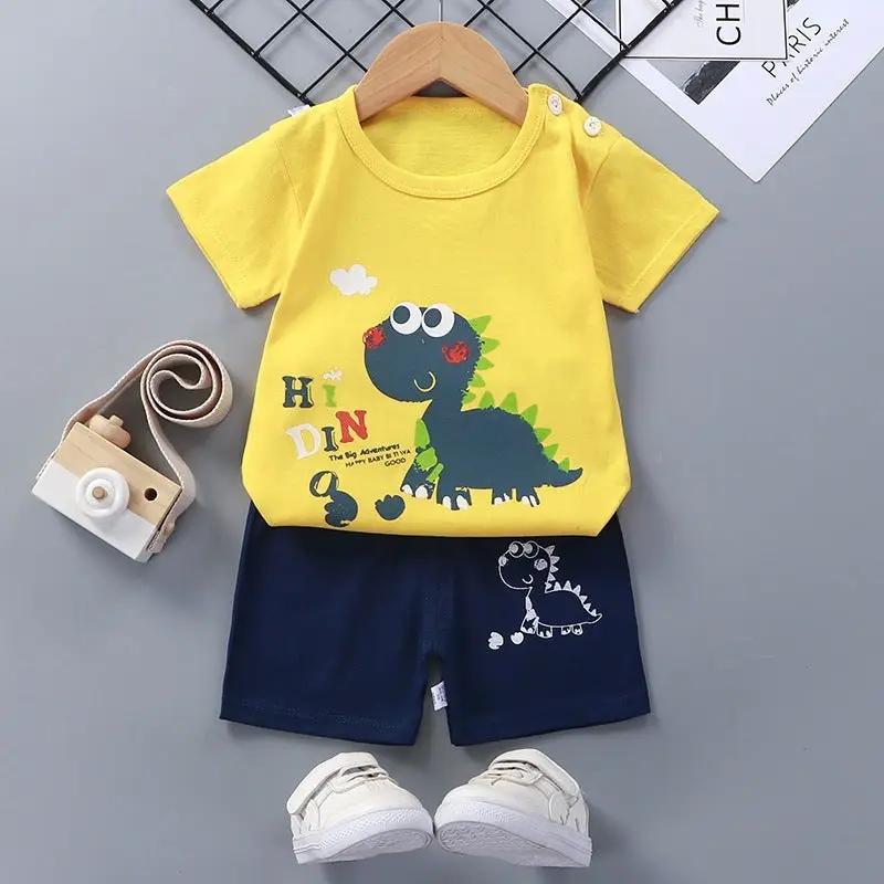Summer Clothes for Infants and Kids Tee Shorts