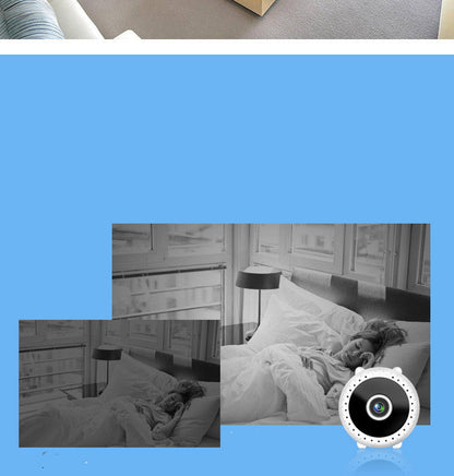 Mini USB1080P camera night vision baby monitor, wireless home security camera, two bed-view frames on Tampa Home & Garden Store