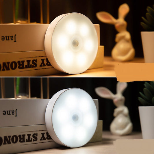 Puck light UpTrend Deals LED motion sensor rechargeable cabinet USB wireless warm white on Tampa Home & Garden Store